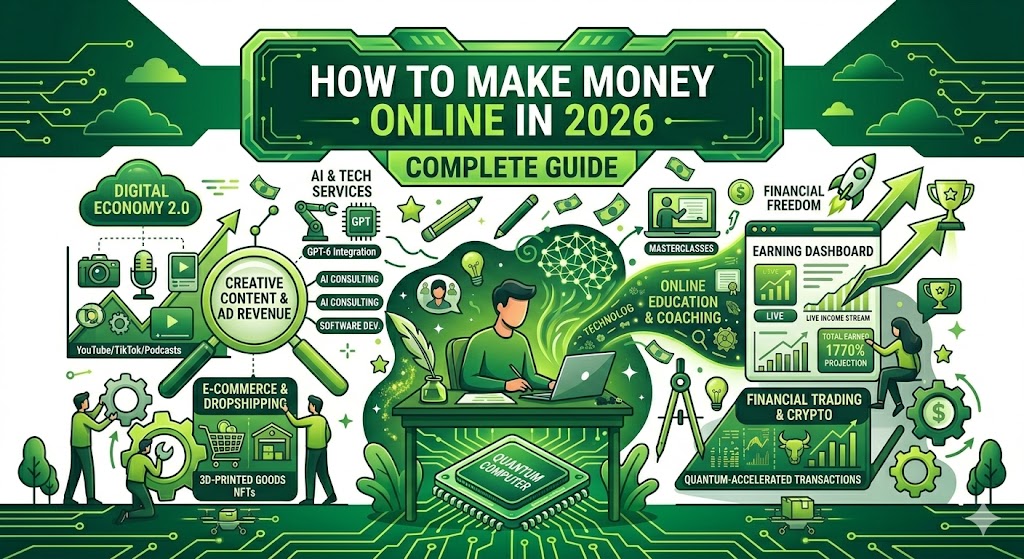 How to Make Money Online in 2026 — Complete Guide