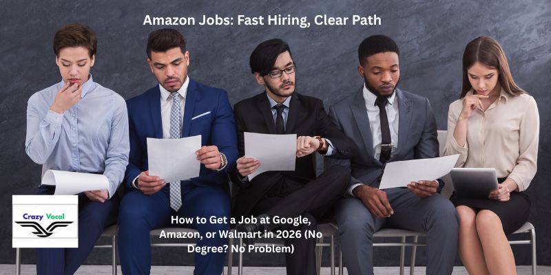 How to Get a Job at Google, Amazon, or Walmart in 2026 (No Degree No Problem)