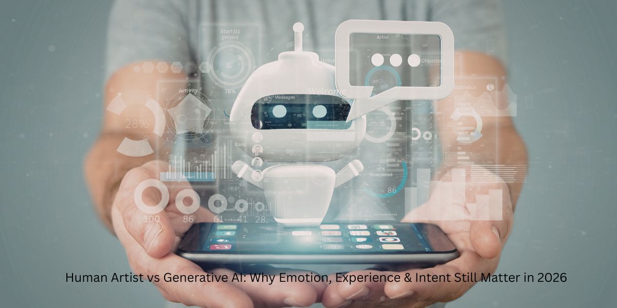 Human Artist vs Generative AI: Why Emotion, Experience & Intent Still Matter in 2026