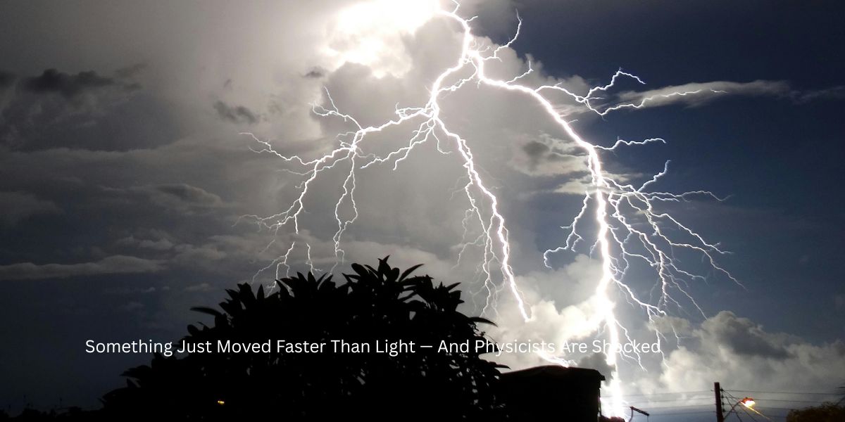 Something Just Moved Faster Than Light—And Physicists Are Shocked